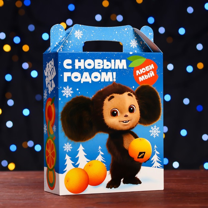 

Подарочная коробка "Чебурашка", ПОДАРОК , 17 х 6,8 х 20,8 см