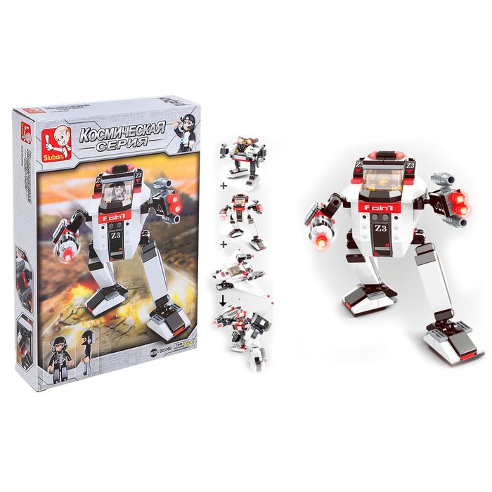 Конструктор «Робот трансформер», 139 деталей