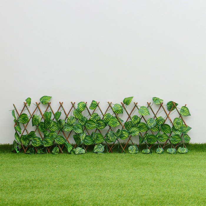 

Ограждение декоративное, 110 × 40 см, «Лист осины», Greengo