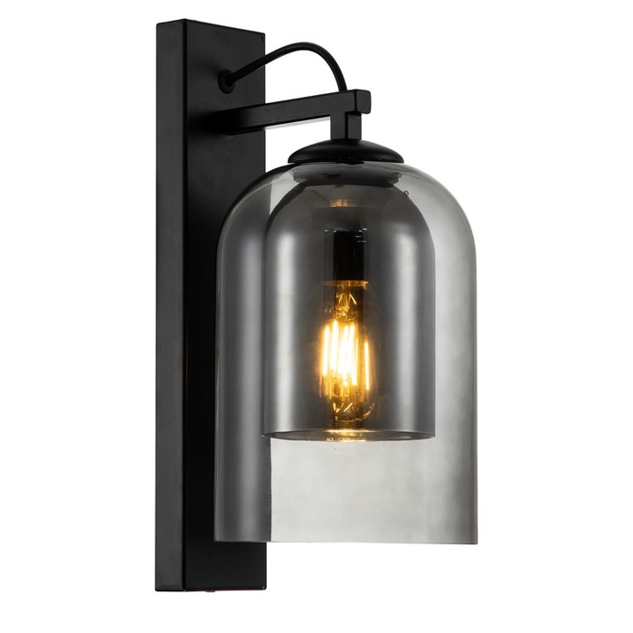

Бра Indigo, 11013/1W Smoke. 1х60Вт, Е27, 150х210х340 мм, цвет дымчатый