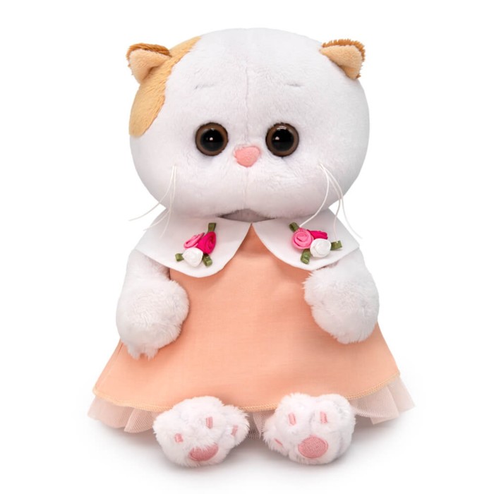 цена Мягкая игрушка «Ли-Ли BABY в персиковом платье», 20 см