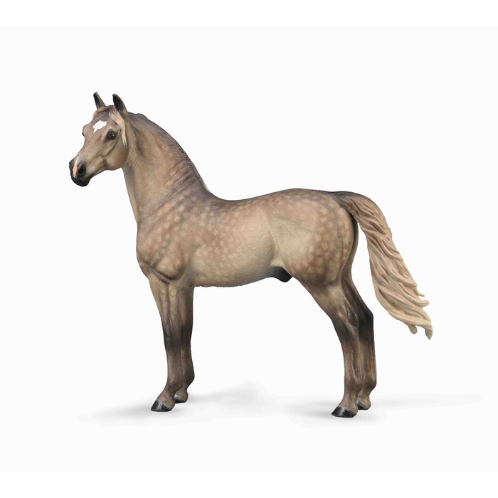 Фигурка «Лошадь Морган жеребец», XL лошадь 50 см со сгибающими суставами порода морган