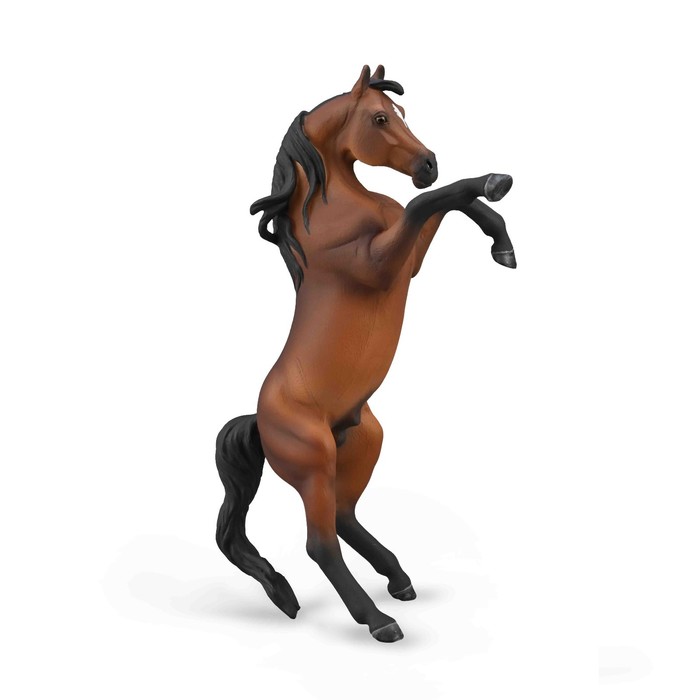Фигурка «Лошадь Арабский гнедой жеребец», XL collecta коллекционная фигурка гнедой жеребец клайдсдейл xl