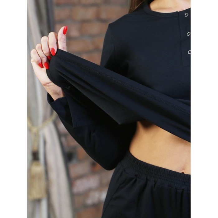 фото Костюм женский, размер 50, цвет чёрный klery