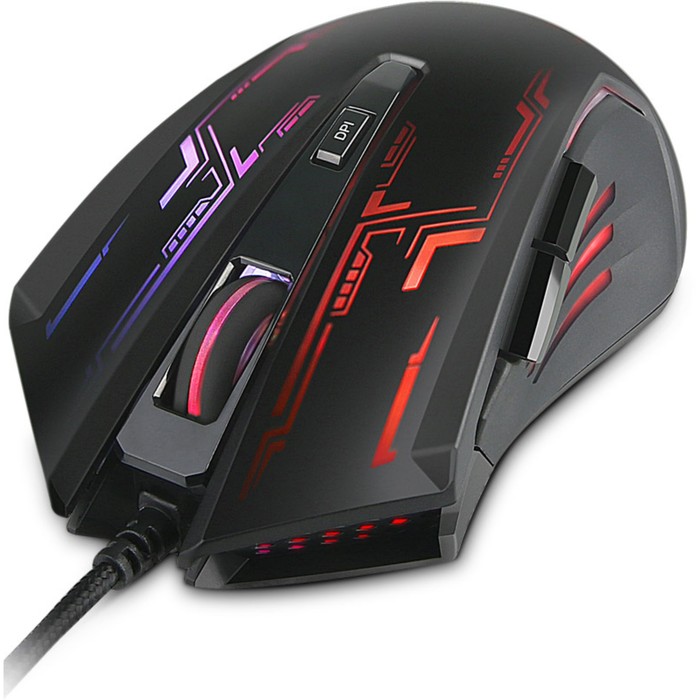 

Мышь Lenovo Legion M200 RGB черный оптическая (2400dpi) USB для ноутбука (5but)