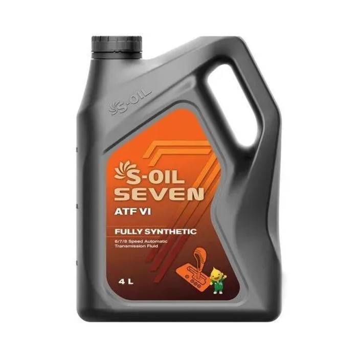Масло трансмиссионное S-OIL ATF VI, синтетическое, 4 л масло трансмиссионное для акпп bizol protect atf d vi нс синтетическое 1 л