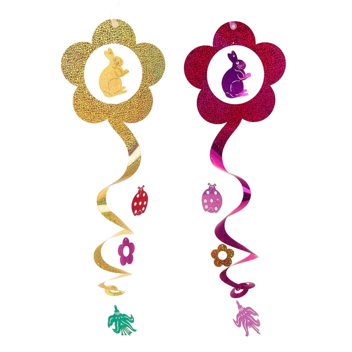 Спираль "Зайчик", цвета МИКС