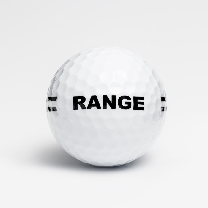 Мяч для гольфа PGM Range, двухкомпонентный, d-4.3, белый epstein d range
