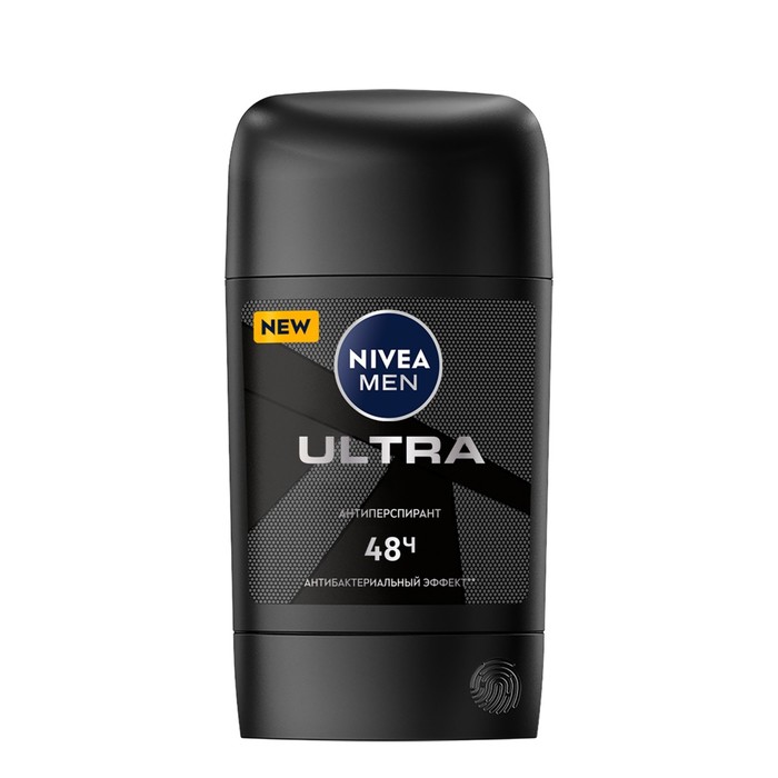 

Антиперспирант стик Nivea Men ULTRA с антибактериальным эффектом, 50 мл