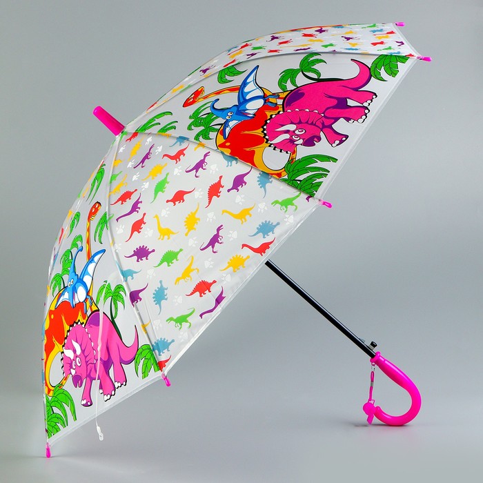 Детский зонт «Дракоши» 84 × 84 × 67 см цена и фото