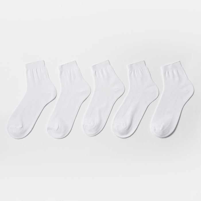 Набор женских носков (5 пар), размер 23 набор женских носков 5 пар