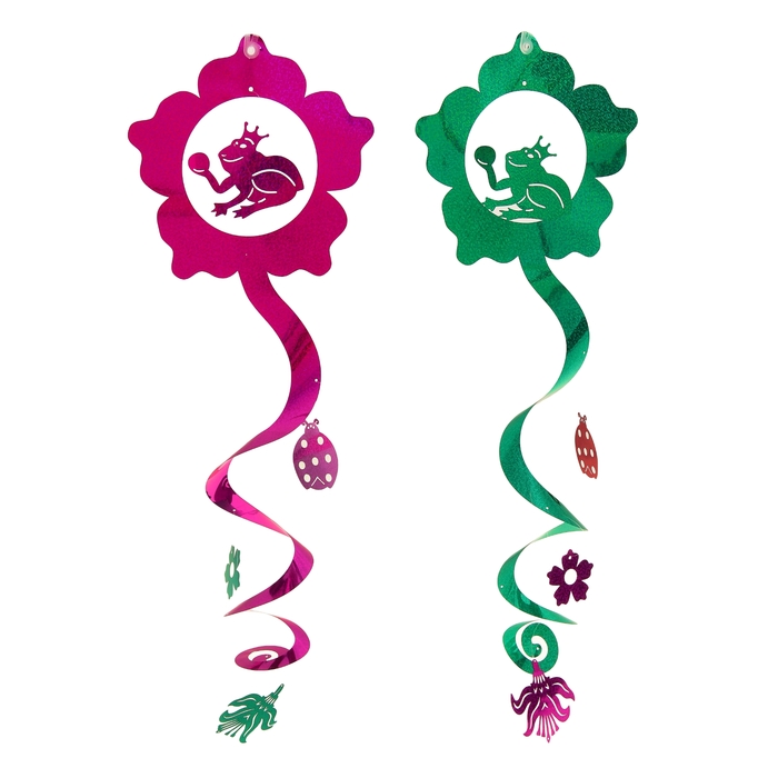 Спираль "Лягушка", цвета МИКС