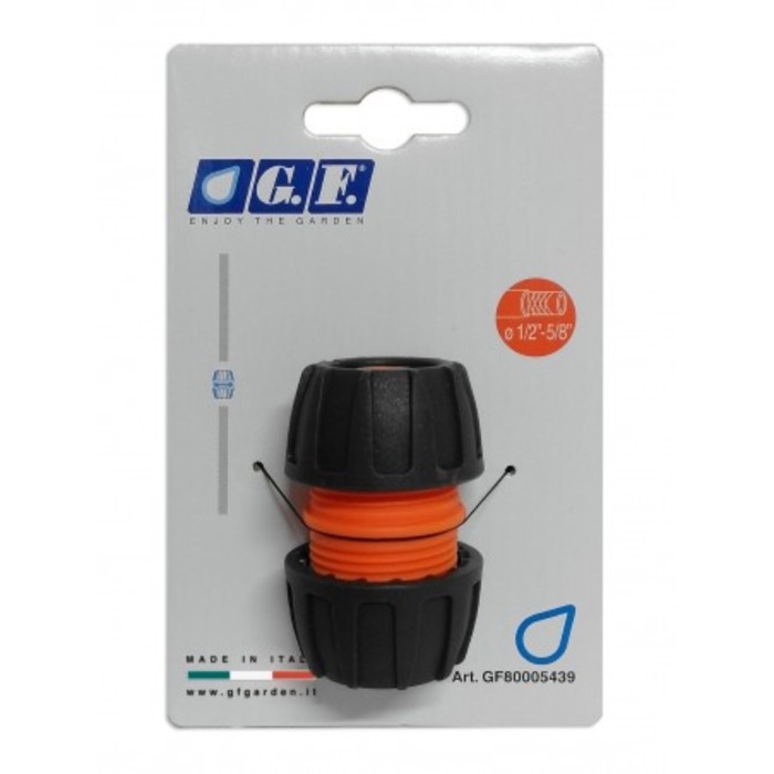 

Муфта соединительная, для шлангов 1/2" (12 мм) – 5/8" (16 мм), пластик