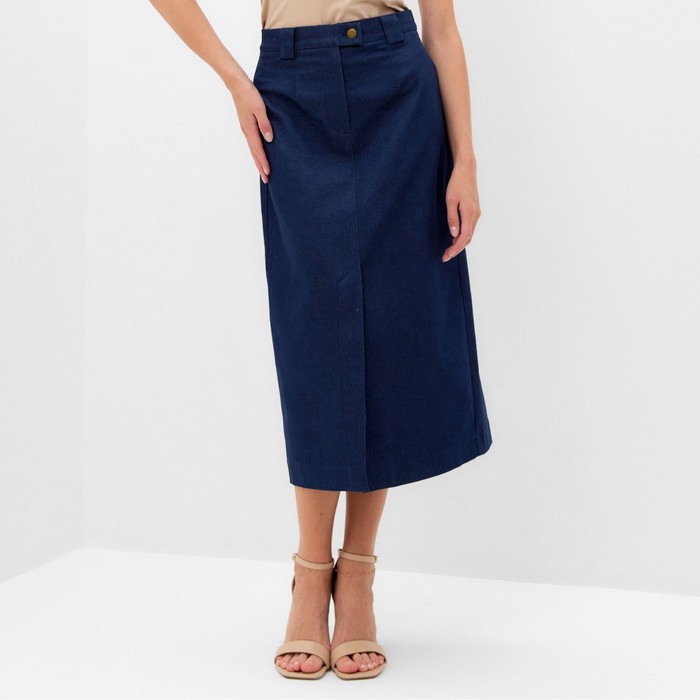 

Юбка женская MINAKU: Jeans Collection цвет синий, р-р 48