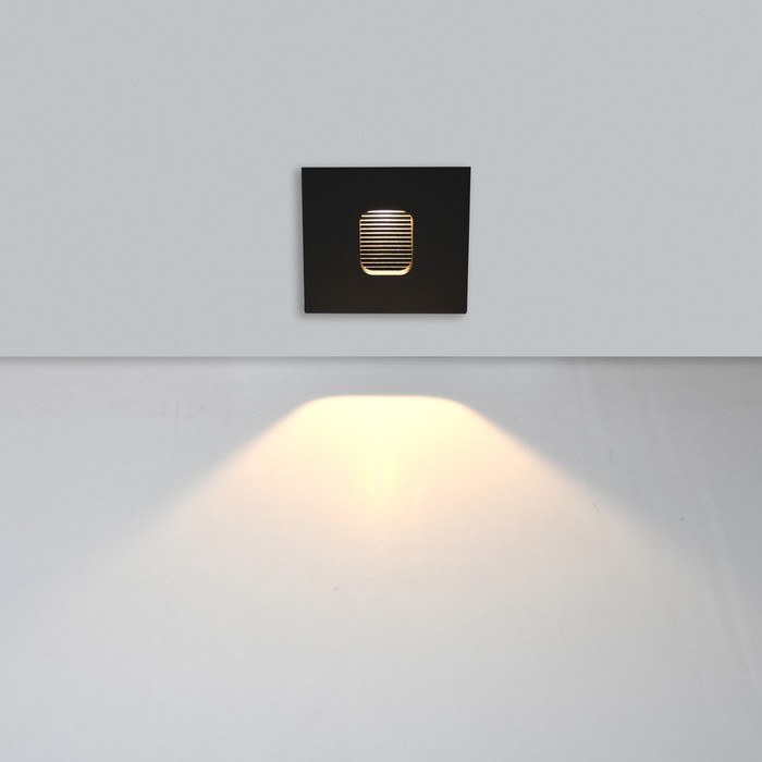 

Св-к настенный, встраиваемый, Nuovo LED, 80х45х80мм, алюм, 3000К, IP54, черный, 1 луч, 24378