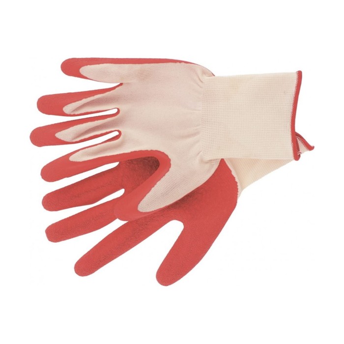 

Перчатки полиэфирные рабочие, с латексным обливом, «Сибртех»