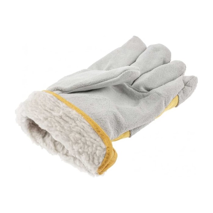 

Перчатки спилковые, комбинированные, утолщённые, размер 10, Сибртех