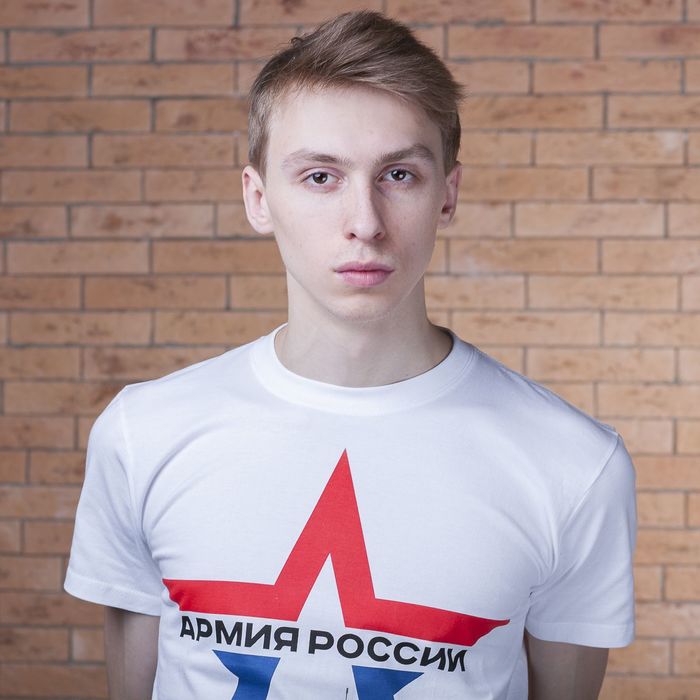 Футболка мужская Collorista 3D "Армия России", размер XXL (52), 100% хлопок, трикотаж