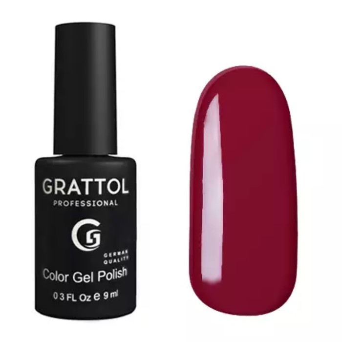 

Гель-лак Grattol Color Gel Polish, №020 Red Ruby, 9 мл