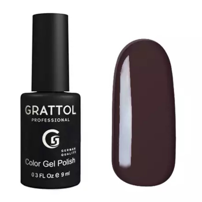 Гель-лак Grattol Color Gel Polish, №026 Coffee, 9 мл