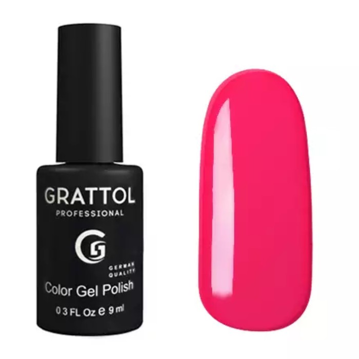 

Гель-лак Grattol Color Gel Polish, №031 Raspberry, 9 мл