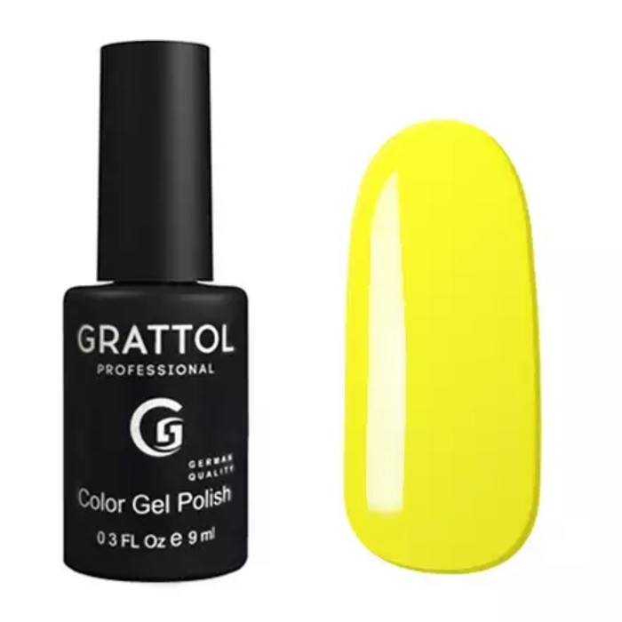 

Гель-лак Grattol Color Gel Polish, №034 Yellow, 9 мл