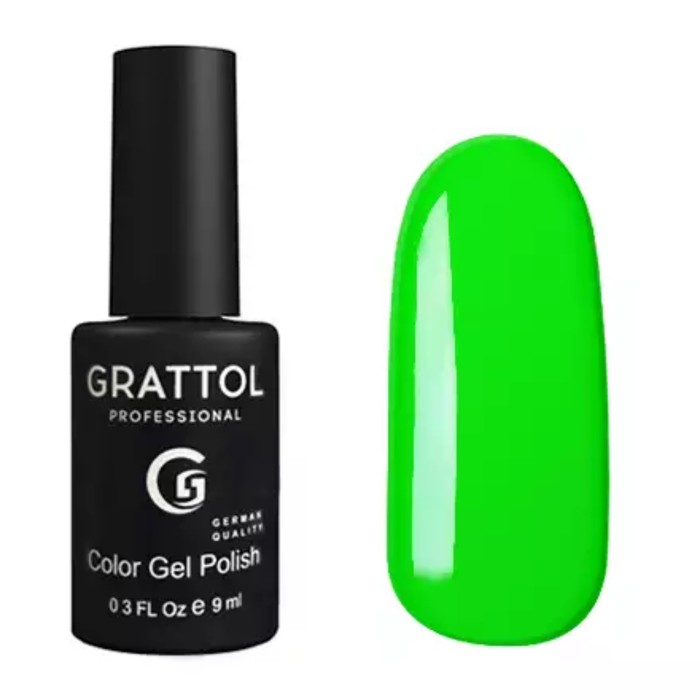 Гель-лак Grattol Color Gel Polish, №037 Lime, 9 мл