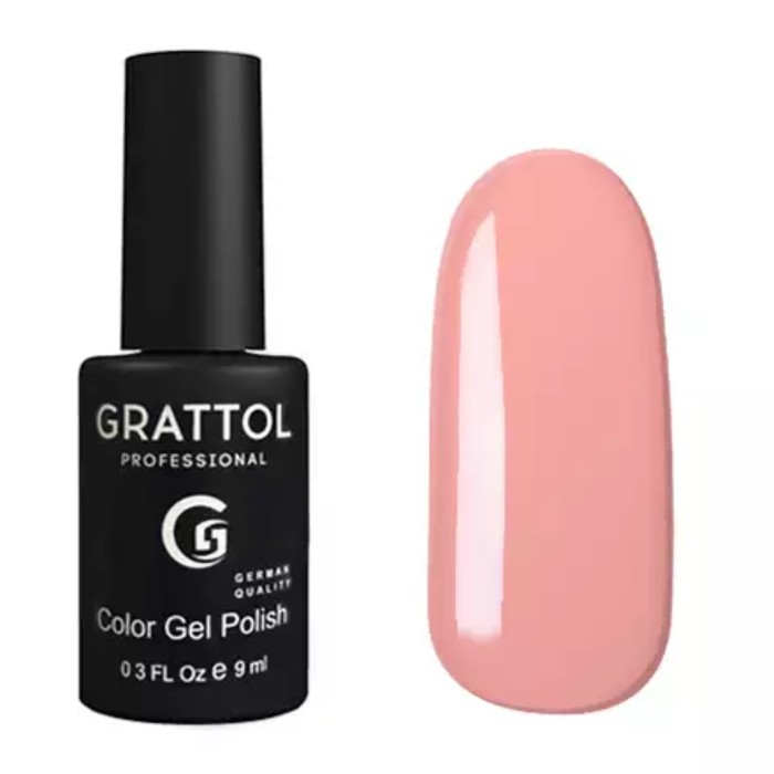 фото Гель-лак grattol color gel polish, №044 light pink, 9 мл