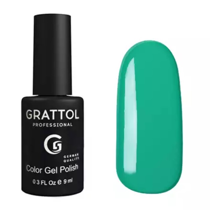 Гель-лак Grattol Color Gel Polish, №060 Turquoise, 9 мл