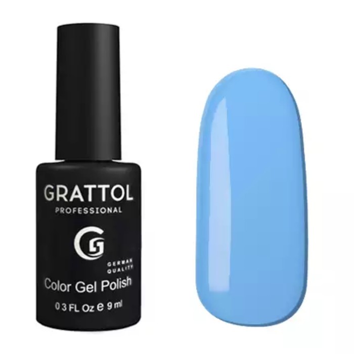 

Гель-лак Grattol Color Gel Polish, №089 Ice Blue, 9 мл