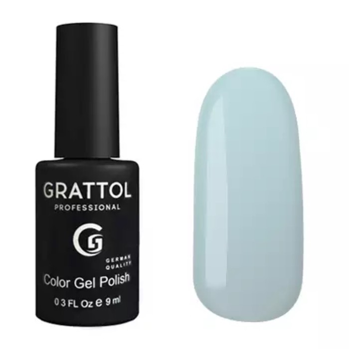 

Гель-лак Grattol Color Gel Polish, №113 Powder Blue, 9 мл