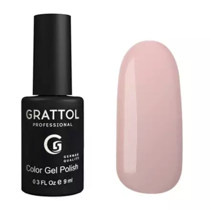 Гель-лак Grattol Color Gel Polish, №117 Cream, 9 мл