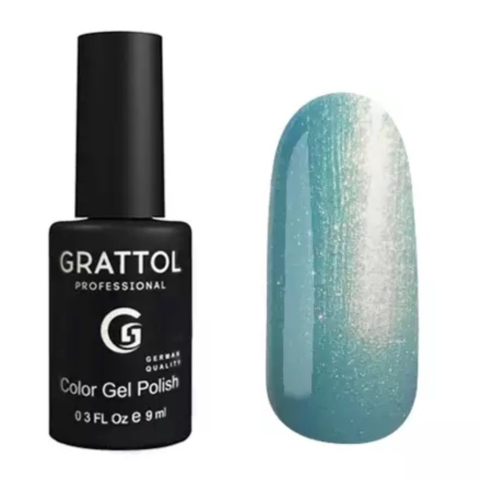 

Гель-лак Grattol Color Gel Polish, №123 Blue Pearl, 9 мл