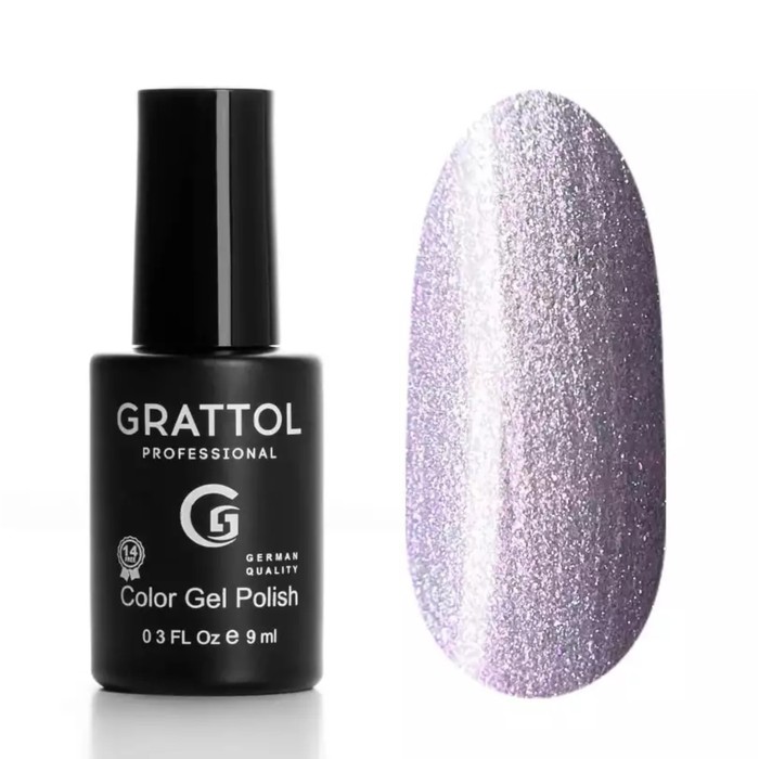 

Гель-лак Grattol Color Gel Polish, №155 Violet Pearl, 9 мл