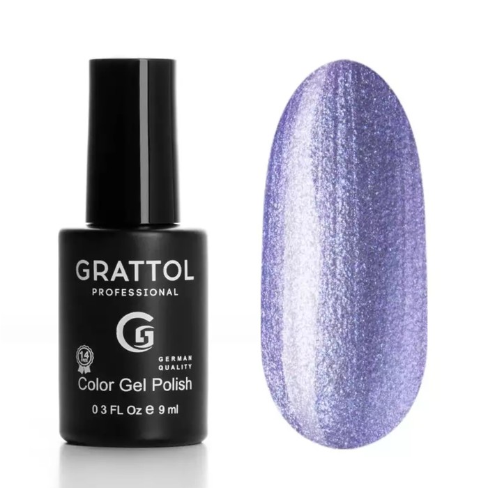 фото Гель-лак grattol color gel polish, №161 wisteria pearl, 9 мл