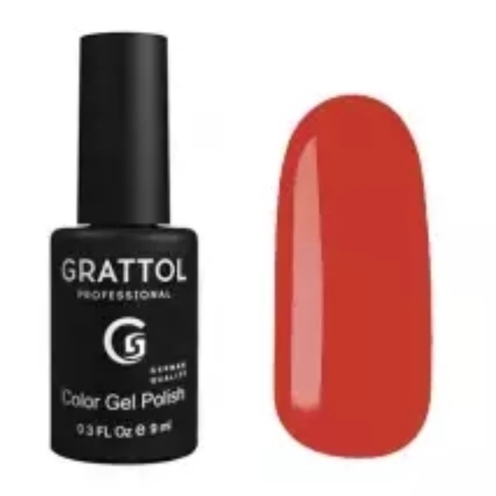 

Гель-лак Grattol Color Gel Polish, №186 Ochre, 9 мл