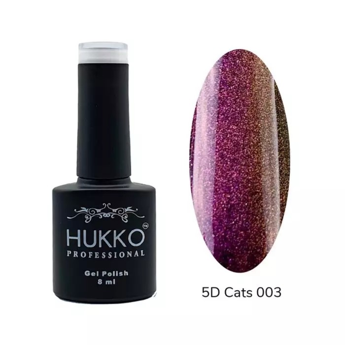 

Гель-лак HUKKO «Кошачий глаз» 5D №03, 8 мл