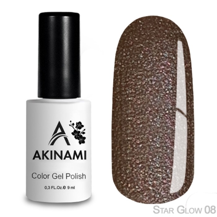 

Гель-лак Akinami Star Glow №08, 9 мл