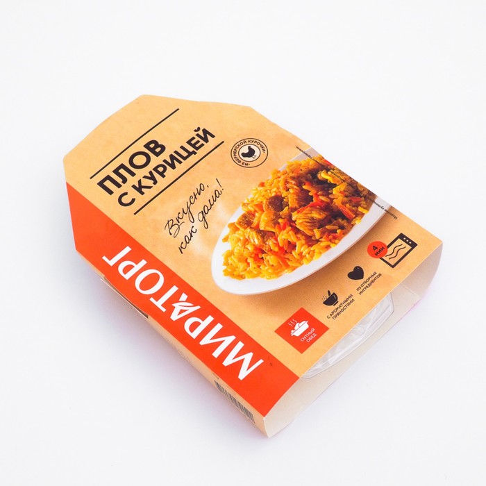 

Плов с курицей 260 г Мираторг