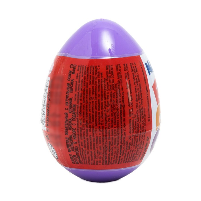 

MAGIC EGG ТУРБОЗАВРЫ Мармелад в пластиковом яйце с игрушкой 10г/Конфитрейд