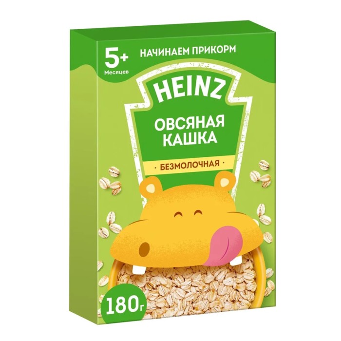 

Каша безмолочная овсяная HEINZ 180г
