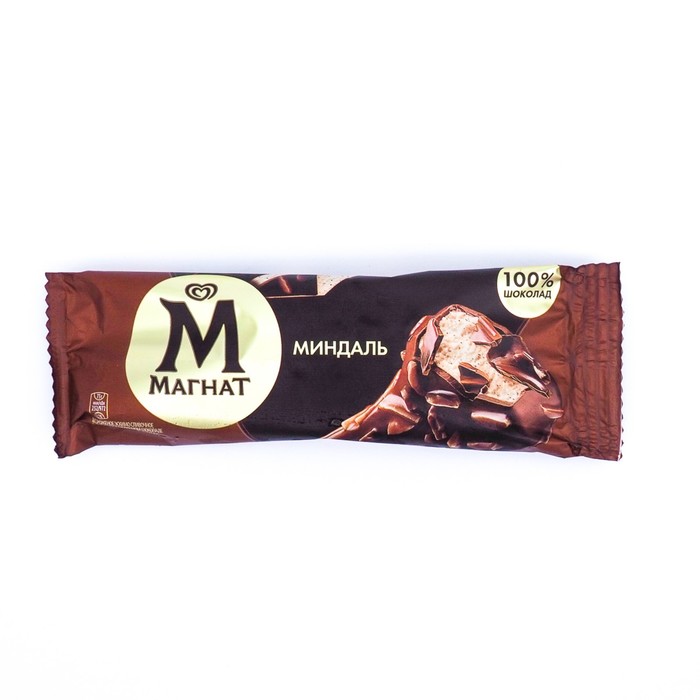 

Мороженое эскимо сливочное МАГНАТ МИНДАЛЬ 73Г(95МЛ)