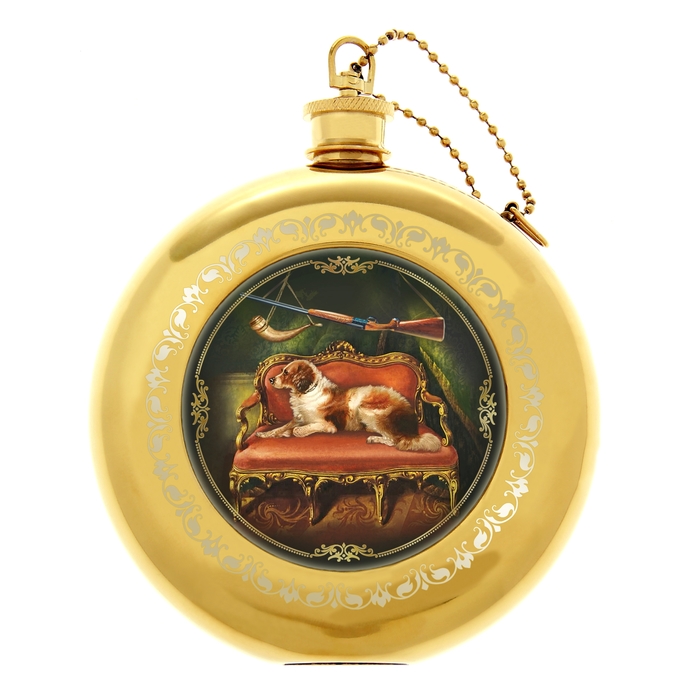 Фляжка "Охотничий пес" 240 мл