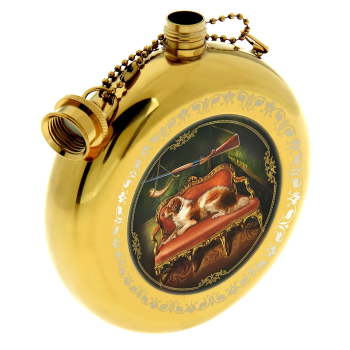 Фляжка "Охотничий пес" 240 мл