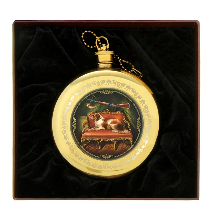 Фляжка "Охотничий пес" 240 мл