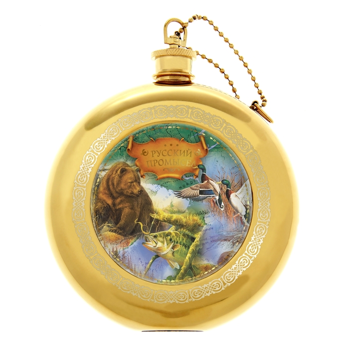 Фляжка "Карта.Русский промысел" 240 мл