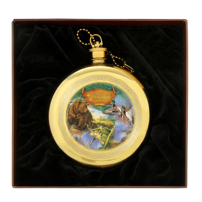 Фляжка "Карта.Русский промысел" 240 мл