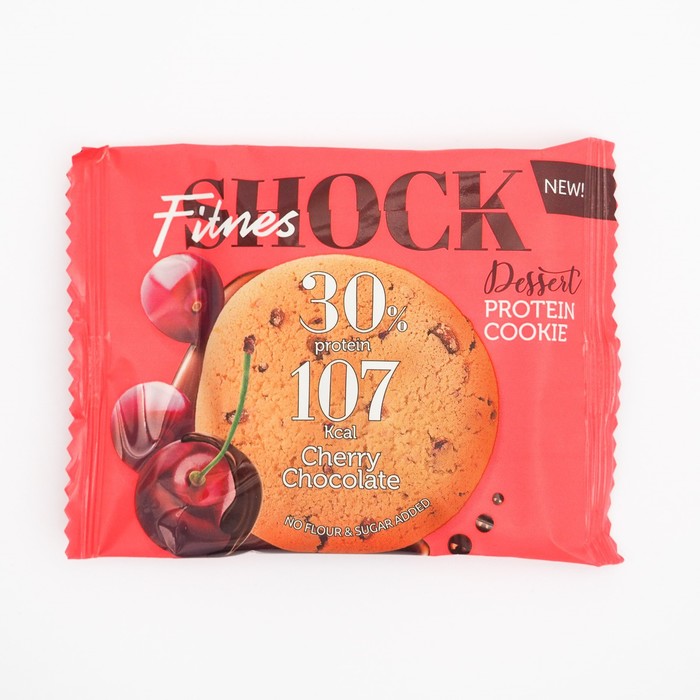 Печенье FitnesShock Вишня шоколад 35 г