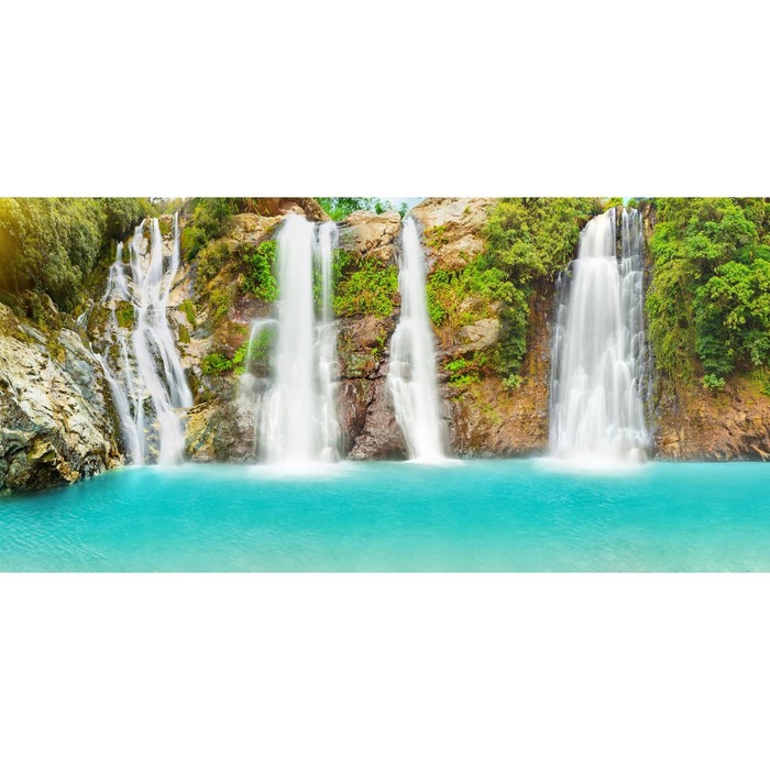 фото Фотосетка, 320 × 155 см, с фотопечатью, «водопад-2» art