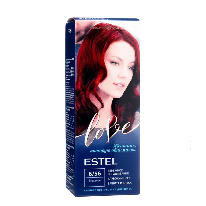 

Стойкая крем-краска для волос ESTEL LOVE махагон